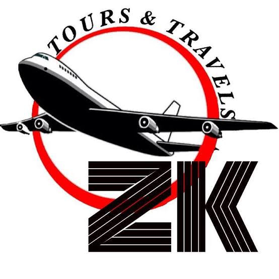 ZK TRAVELS Logo